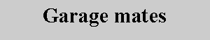 Text Box: Garage mates